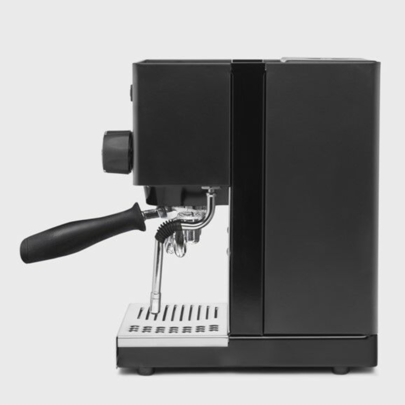 Rancilio Silvia E Sort 2021 fra siden af,