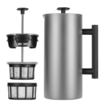 Espro P6 Stempelkande 950ml – Børstet Stål