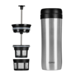 Espro Travel P1 Stempelkop – Børstet Stål