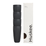 HuskeeCup 4stk – Sort – 16oz (473ml)