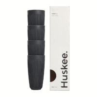 HuskeeCup 4stk – Sort – 16oz (473ml)