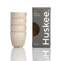HuskeeCup 4stk – Natur – 3oz (88ml)