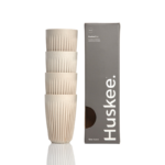 HuskeeCup 4stk – Natur – 12oz (350ml)