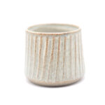 Blå Kop m. Brede Riller – 170ml