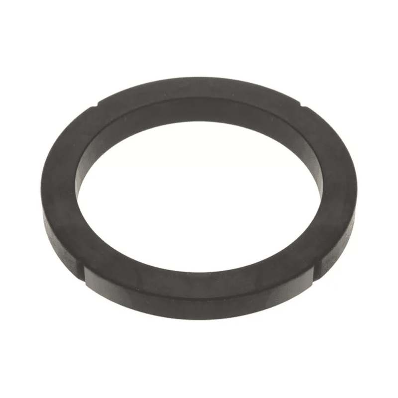 Sort gruppepakning til Nuova Simonelli espressomaskiner, vist mod hvid baggrund. Passer til modellerne: Musica, Oscar, Oscar II, Appia, Appia Life