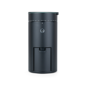 Wilfa Uniform Evo elektrisk kaffekværn i sort med minimalistisk design og justerbar kværningsgrad