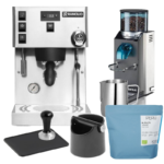 Rancilio Pro Startpakke m. Silvia Pro Espressomaskine, Kværn & Tilbehør